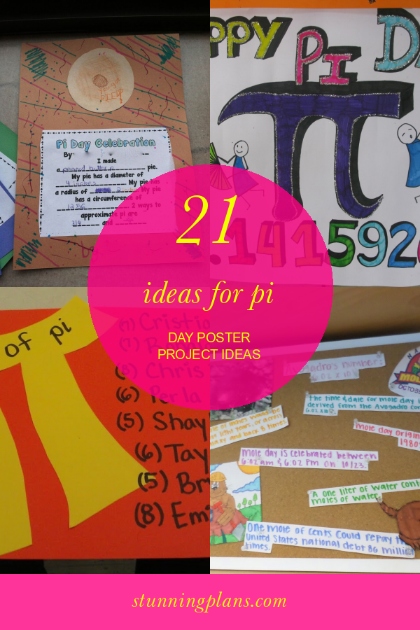 21 Ideas for Pi Day Poster Project Ideas Home, Family, Style and Art